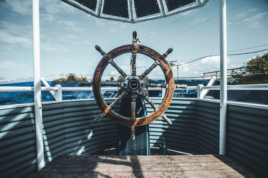 The Helm Captain's Wheel